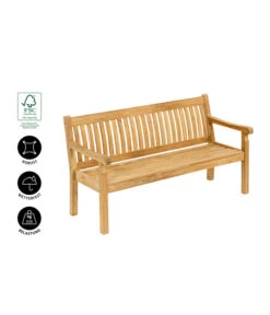 Dehner Gartenbank Havanna, 3-Sitzer -Outdoor Garten Geschäft 6707897 WE IG 001 BankHavanna