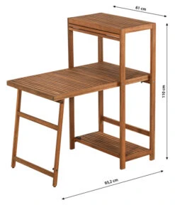 Dehner Balkonset Neapel, 3-teilig -Outdoor Garten Geschäft 6712368 WE BG 001 BalkonsetNeapel