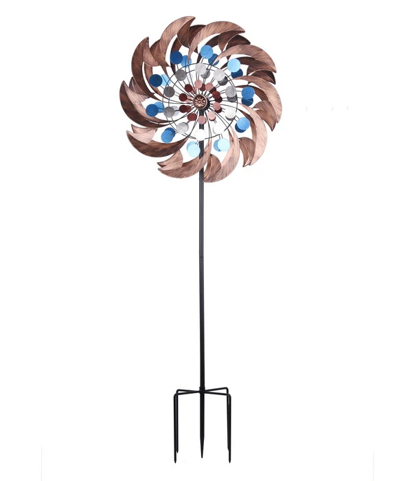 Dehner Metall-Windrad Modern, Ca. B60,5/H210/T22,5 Cm 1 Dehner Metall-Windrad Modern, Ca. B60,5/H210/T22,5 Cm