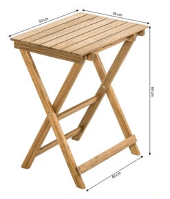 Dehner Beistelltisch Macao, Ca. B50/H60/T36 Cm -Outdoor Garten Geschäft 6713465 WE BG 001 BeistelltischMacaoKleinNEU