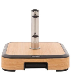 Doppler Schirmständer AluWood Trolley, 50 Kg -Outdoor Garten Geschäft 6738017 WE FS 003 AluwoodSockel50kg