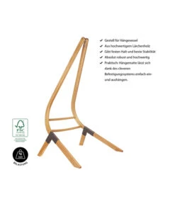 La Siesta Hängesesselgestell Calma Nature -Outdoor Garten Geschäft 6743306 WE IG 001 HMStaenderCalmaNature