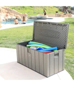 Lifetime Kissenbox Harmony, 570 L -Outdoor Garten Geschäft 6752950 WE MO 008 Kissenbox570LDunkelgrau
