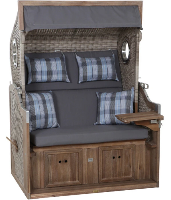 DeVries Strandkorb Greenline 175 1 DeVries Strandkorb Greenline 175