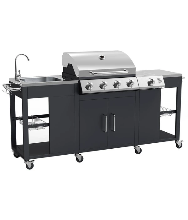 Tepro Gasgrill-Küche Petersburg 1 Tepro Gasgrill-Küche Petersburg