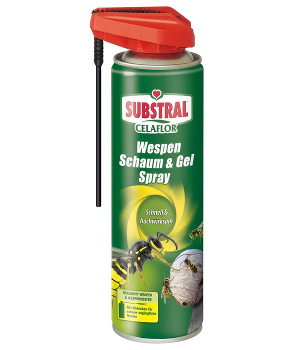 Substral® Celaflor® Wespen Schaum & Gel Spray, 400 Ml 1 Substral® Celaflor® Wespen Schaum & Gel Spray, 400 Ml