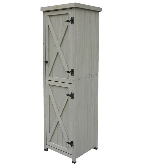 Habau Gartenschrank Ben, Ca. B45/H160/T45 Cm 1 Habau Gartenschrank Ben, Ca. B45/H160/T45 Cm