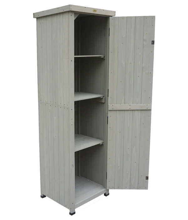 Habau Gartenschrank Ben, Ca. B45/H160/T45 Cm 3 Habau Gartenschrank Ben, Ca. B45/H160/T45 Cm – Bild 3