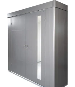 Biohort Gerätehaus Neo 3B, Dunkelgrau/silber -Outdoor Garten Geschäft 6885255 WE DE 005 BiohortGeraetehausNeo 2