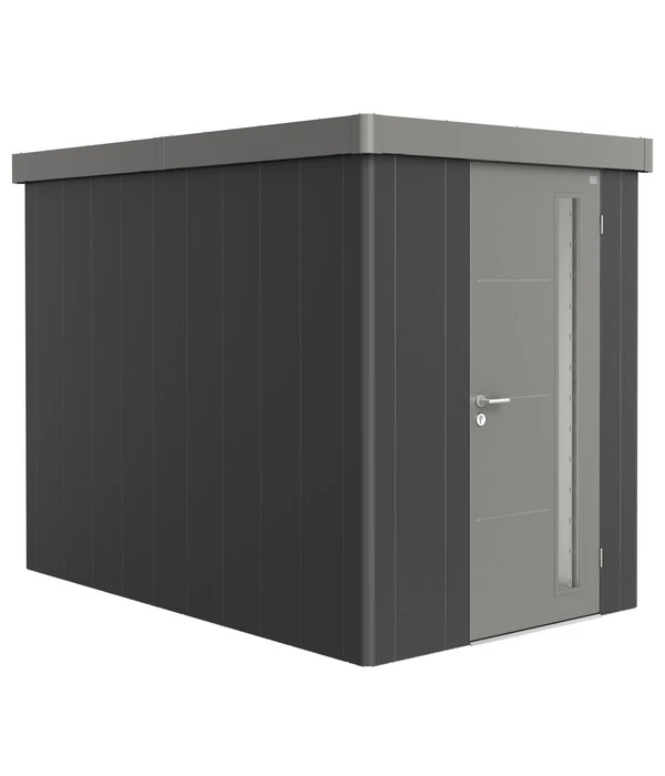 Biohort Gerätehaus Neo 3A, Dunkelgrau/quarzgrau 1 Biohort Gerätehaus Neo 3A, Dunkelgrau/quarzgrau