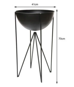 Dehner Feuerschale Girona, Ca. Ø41/H70 Cm -Outdoor Garten Geschäft 6891410 WE DE 001 FeuerschaleGirona