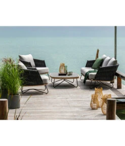Dehner Gartenlounge Monte Carlo, 4-teilig 19 Dehner Gartenlounge Monte Carlo, 4-teilig -Outdoor Garten Geschäft 6895346 WE MO 002 LoungeMonteCarloNEU