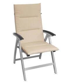 KETTtex Hochlehnerpolster Lindos Beige, Ca. B120/H4/T50 Cm -Outdoor Garten Geschäft 6907190 WE DE 004 KETTtexHochlehnerpolsterLindosBeige
