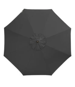 Doppler Sonnenschirm Aluwood Ultra, Rund, Ca. Ø350 Cm -Outdoor Garten Geschäft 6910483 WE DE 001 AluWood350Anthrazit