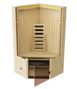 Weka Infrarotkabine Tanilla Eck -Outdoor Garten Geschäft 6914790 WE DE 006 WekaInfrarotkabineTanilla