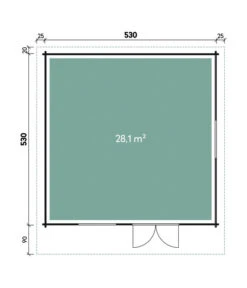 Wolff Finnhaus Gartenhaus Nordkap 70-G 16 Wolff Finnhaus Gartenhaus Nordkap 70-G -Outdoor Garten Geschäft 6930747 WE DE 001 FinnhausBBHNordkap70G