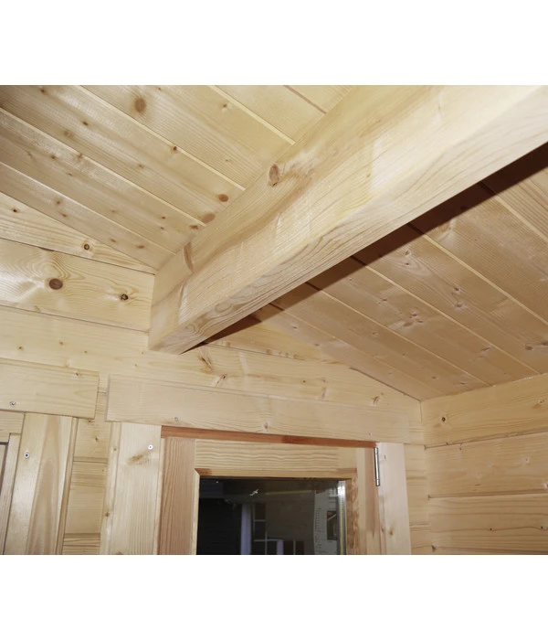 Wolff Finnhaus Gartenhaus Trondheim 70-D XL, Inkl. Lounge Rechts 6 Wolff Finnhaus Gartenhaus Trondheim 70-D XL, Inkl. Lounge Rechts – Bild 6