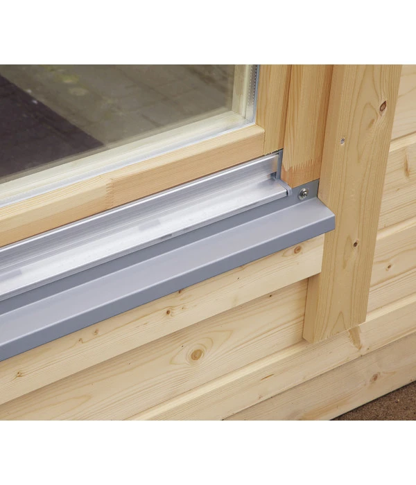 Wolff Finnhaus Gartenhaus Trondheim 70-D XL, Inkl. Lounge Rechts 8 Wolff Finnhaus Gartenhaus Trondheim 70-D XL, Inkl. Lounge Rechts – Bild 8