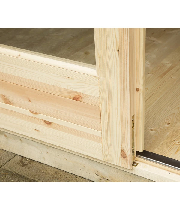 Wolff Finnhaus Gartenhaus Trondheim 70-D XL, Inkl. Lounge Rechts 9 Wolff Finnhaus Gartenhaus Trondheim 70-D XL, Inkl. Lounge Rechts – Bild 9