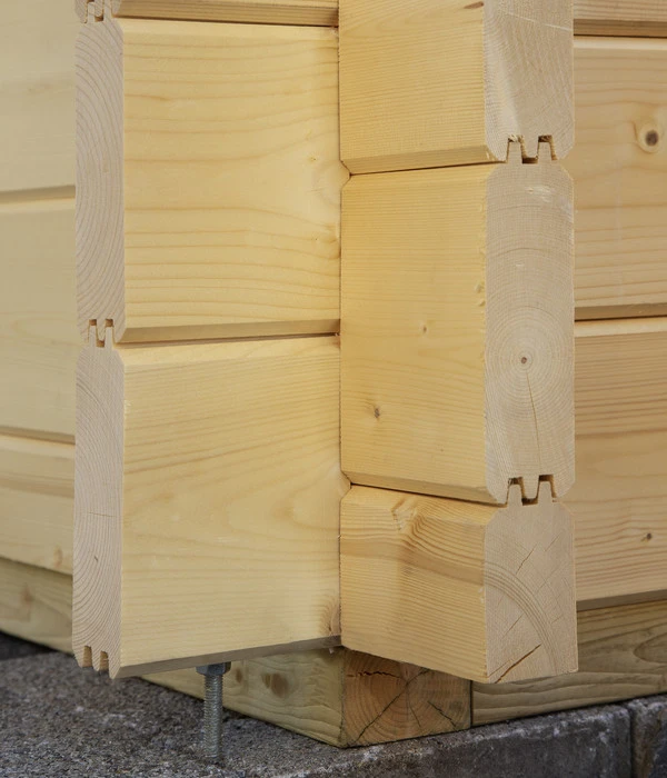 Wolff Finnhaus Gartenhaus Trondheim 70-D XL, Inkl. Lounge Rechts 11 Wolff Finnhaus Gartenhaus Trondheim 70-D XL, Inkl. Lounge Rechts – Bild 11