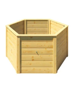 Weka Elementhochbeet 6-Ecke 669, Ca. B143/H68,5/T143 Cm