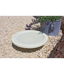 Wildlife Vogeltränke Shenstone, Hellgrün, Ca. Ø44,5/H12 Cm -Outdoor Garten Geschäft 6952410 WE MO 003 WildlifeShenstoneVogeltraenke