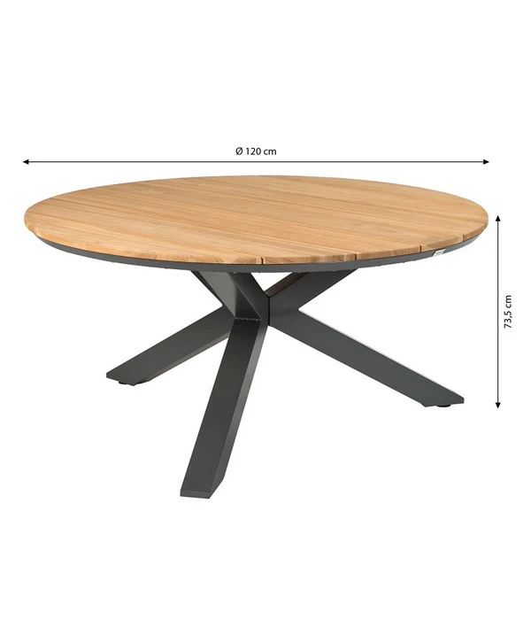 Tierra Outdoor Gartentisch Orbital, Ca. Ø120/H73,5 Cm 3 Tierra Outdoor Gartentisch Orbital, Ca. Ø120/H73,5 Cm – Bild 3