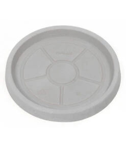 Farmet New Kunststoff-Topf Orione Alto, Rund, Ca. Ø60/H60 Cm -Outdoor Garten Geschäft 6965305 6965396 6965602 6967038 WE DE 001 FarmetTopfOrioneRundGrauUntersetzer