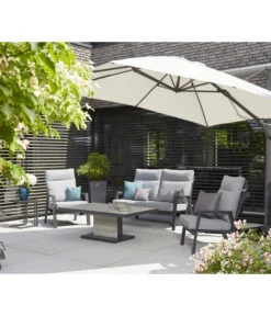 Siena Garden Ampelschirm Sunset N+, Quadratisch, Ca. B300/T300 Cm 21 Siena Garden Ampelschirm Sunset N+, Quadratisch, Ca. B300/T300 Cm -Outdoor Garten Geschäft 6988075 WE MO 001 SienaGardenAmpelschirmSunsetN300x300cmGrau