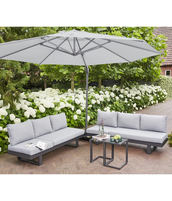 Siena Garden Ampelschirm Sunset N+, Rund, Ca. Ø350 Cm 7 Siena Garden Ampelschirm Sunset N+, Rund, Ca. Ø350 Cm – Bild 7