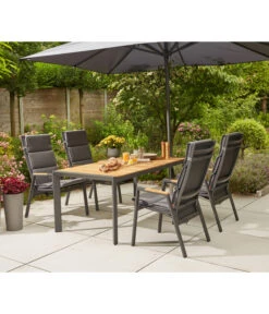 Siena Garden Sonnenschirm Gastro, Quadratisch, Ca. B300/T300 Cm -Outdoor Garten Geschäft 6988422 WE MO 002 SienaGardenGastoSchirm300x300anthrazit