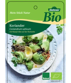 Bestseller -Outdoor Garten Geschäft 8001984 BioKoriander Etikett neu 1