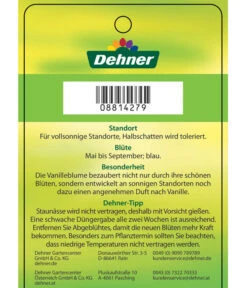 Vanilleblume 9 Vanilleblume -Outdoor Garten Geschäft 8814279 Vanilleblume Etikett 2