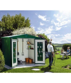 Biohort Gerätehaus Europa 2 A 10 Biohort Gerätehaus Europa 2 A -Outdoor Garten Geschäft M500000097 M5000000105 Mood 003 BiohortMGHEuropa