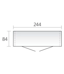 Biohort Gerätehaus Europa 2 A 12 Biohort Gerätehaus Europa 2 A -Outdoor Garten Geschäft M500000098 Schema 001 BiohortMGHEuropa2a