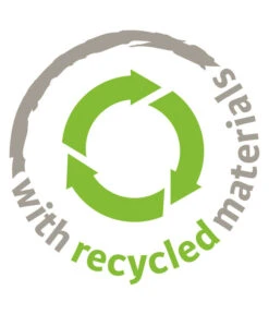 Scheurich Kunststoff-Topf Barceo High, Rund -Outdoor Garten Geschäft WE DE 006 ScheurichIconWithRecycledMaterial 1