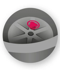 Scheurich Kunststoff-Topf Barceo High, Rund -Outdoor Garten Geschäft WE DE 008 BodenlochWaveGlobeHigh