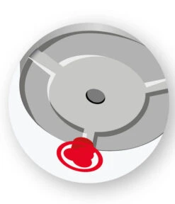 Scheurich Kunststoff-Topf Barceo, Rund -Outdoor Garten Geschäft WE DE 011 ScheurichBodenlochRota